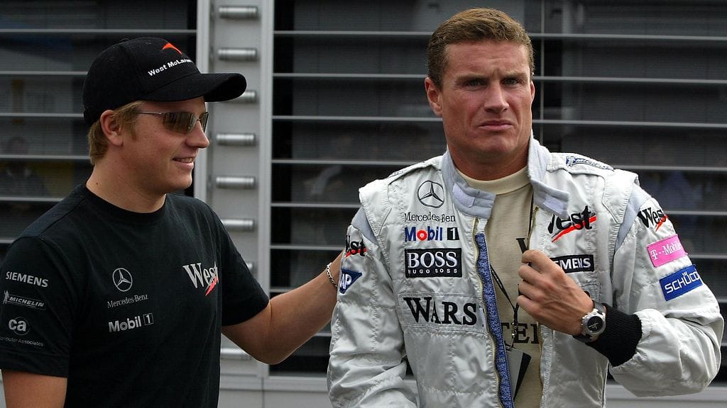 Kimi Räikkösen kyky keskittyä olennaiseen hämmästytti David Coulthardia McLarenilla.