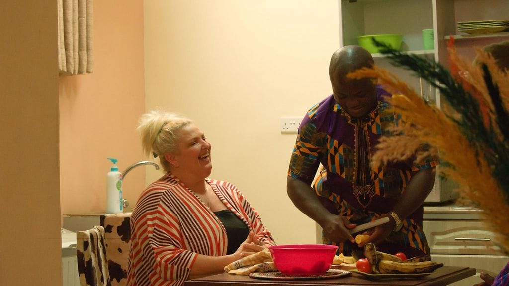 Yhdysvaltalainen Angela Deem ja nigerialainen Michael Ilesanmi menivät naimisiin 90 päivää morsiamena -ohjelmassa tammikuussa 2020.