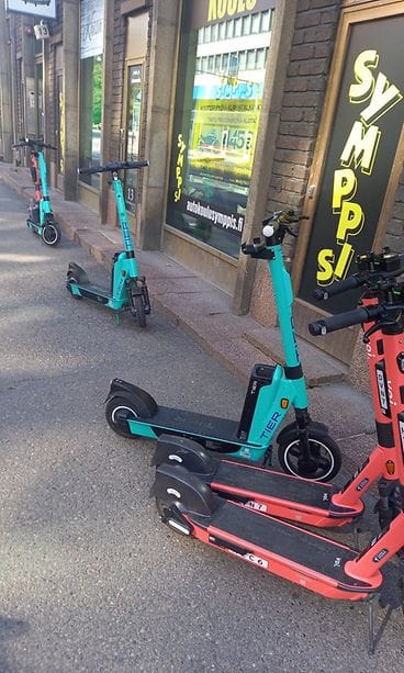 OMA: skuutti, sähköpotkulauta