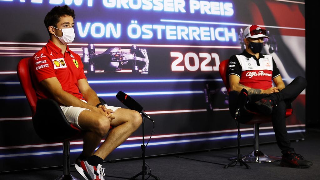 Charles Leclerc korvasi Kimi Räikkösen Ferrarilla kauden 2018 jälkeen.