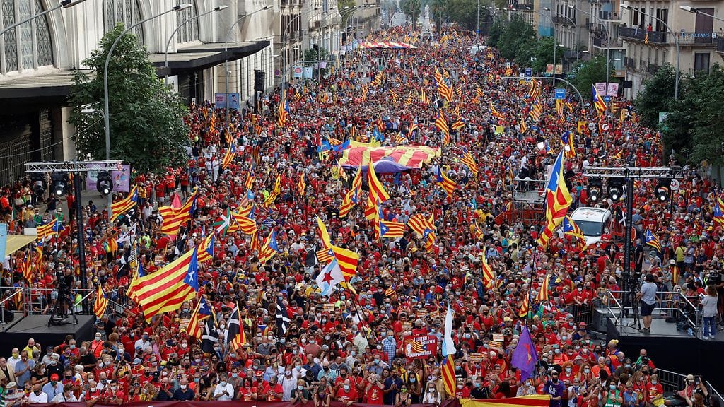 Barcelona mielenosoitus