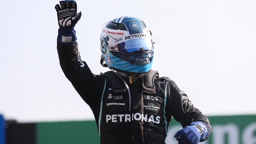 Valtteri Bottas oli Italian GP.ssä kolmas.