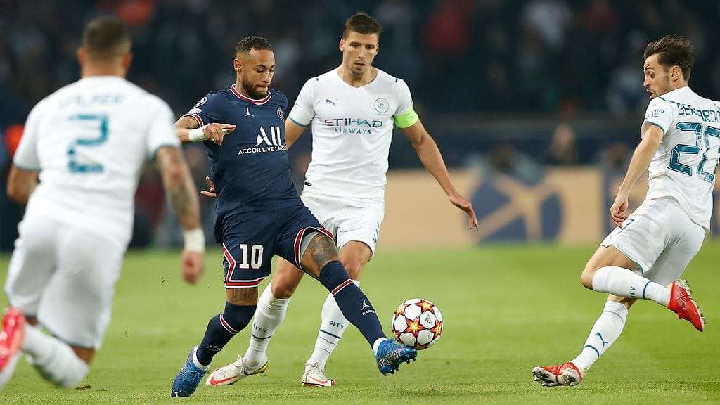 PSG ja Manchester City ovat vastakkain Mestarien liigassa.