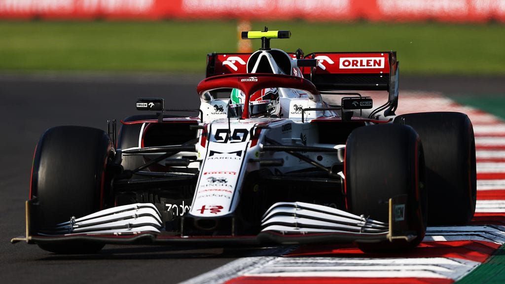 Antonio Giovinazzi Meksikon GP:ssä.