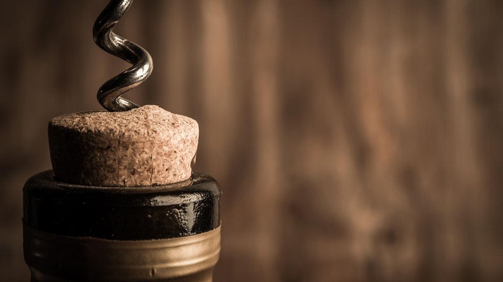 viinipullo, luonnonkorkki