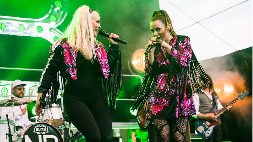 Nylon Beat lavalla vuonna 2018.