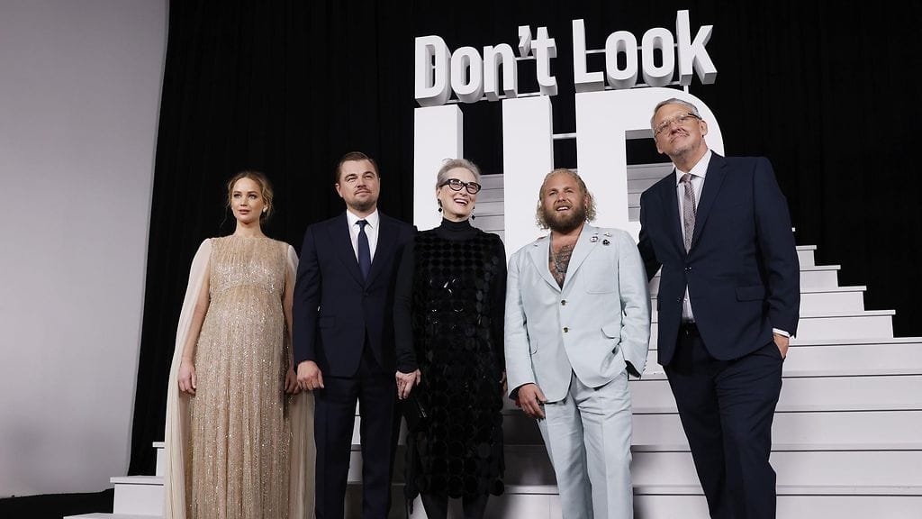 Tarkkasilmäinen katsoja bongasi editointimokan Don't Look Up -elokuvasta.