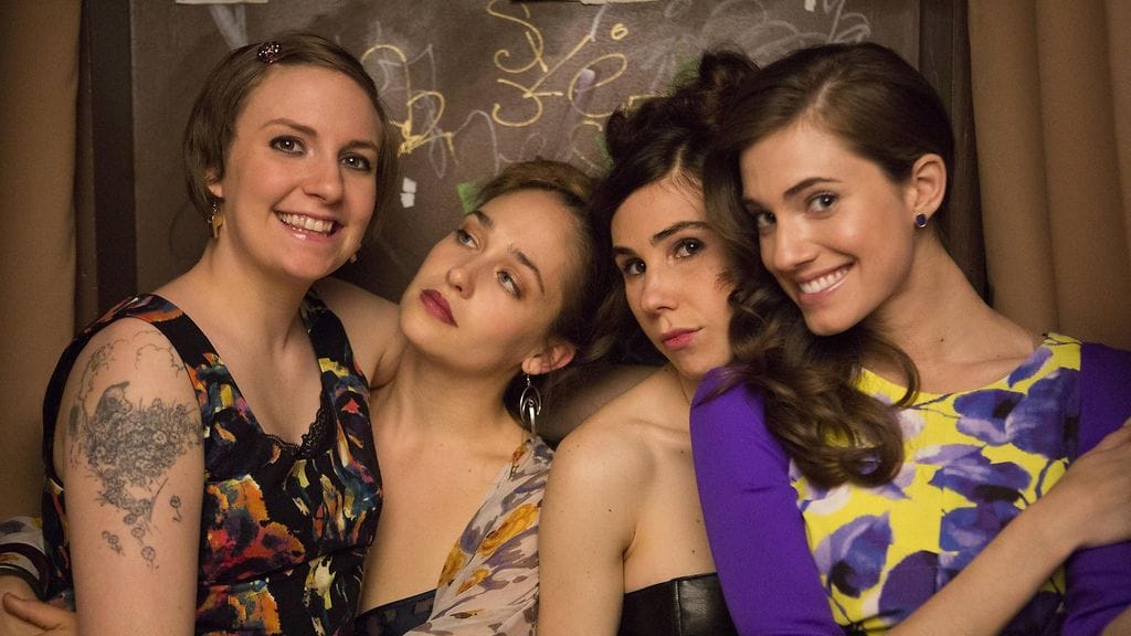 Girls, Allison Williams, Jemima Kirke, Lena Dunham, Zosia Mamet
