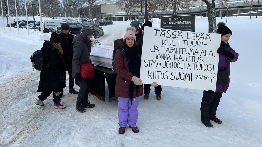 Kultturialan mielenosoitus