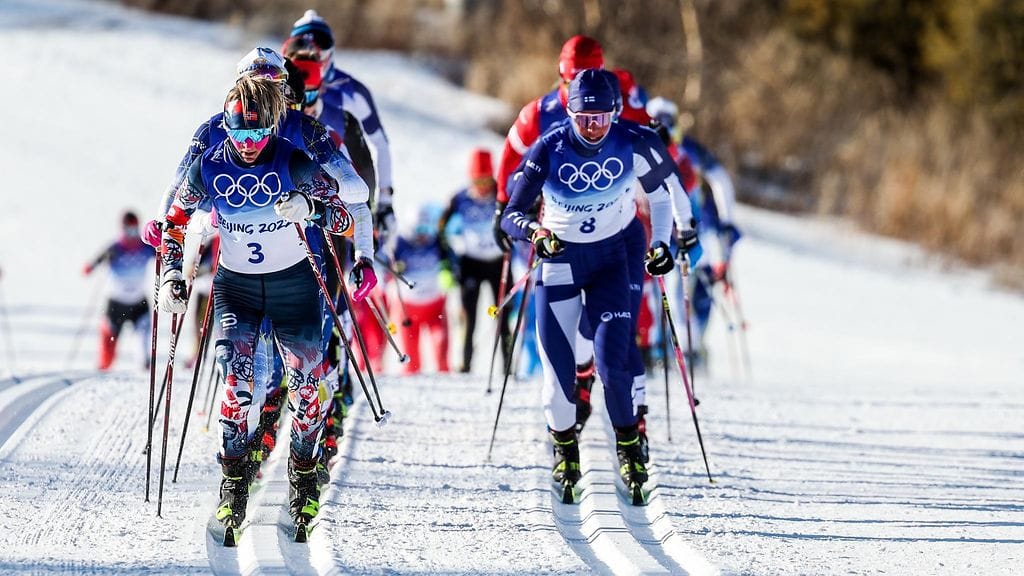 Kerttu Niskanen (oik.) sijouttui yhdistelmäkilpailussa neljänneksi.