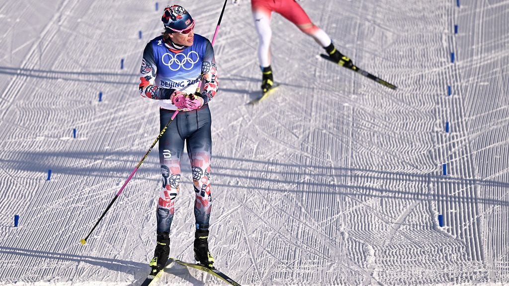 Johannes Hösflot Kläbo hakee yhä ensimmäistä normaalimatkan arvokisamitaliaan. Sunnuntain yhdistelmäkisassa se ei ollut millään tavalla edes lähellä.