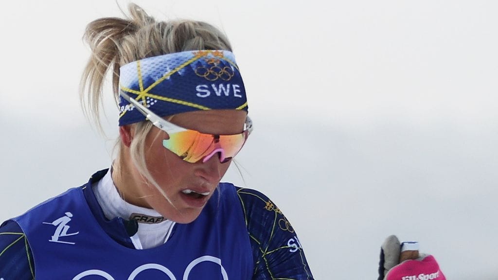 Frida Karlsson väsähti pahasti viestiosuudellaan.