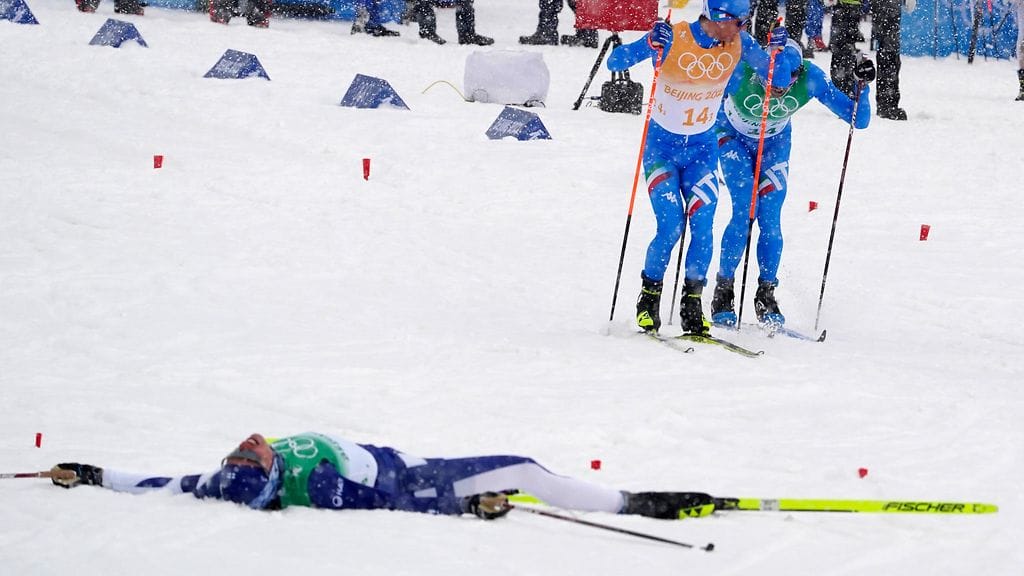 Iivo Niskanen oli hurjassa vireessä miesten 4x10 kilometrin viestissä.