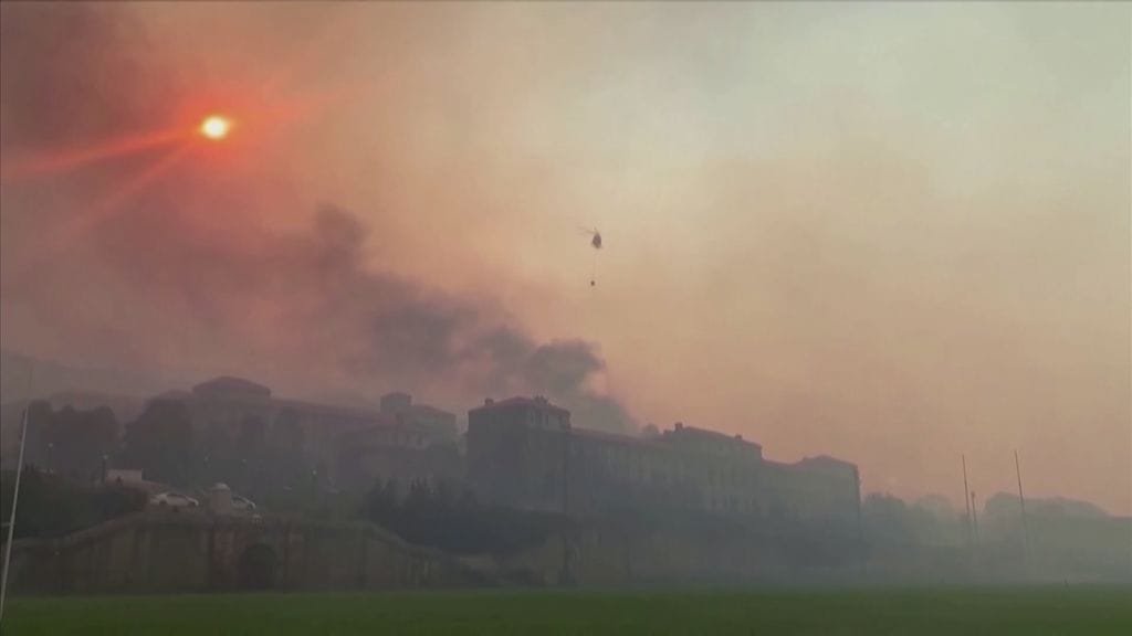 Metsäpalo, Kapkaupunki