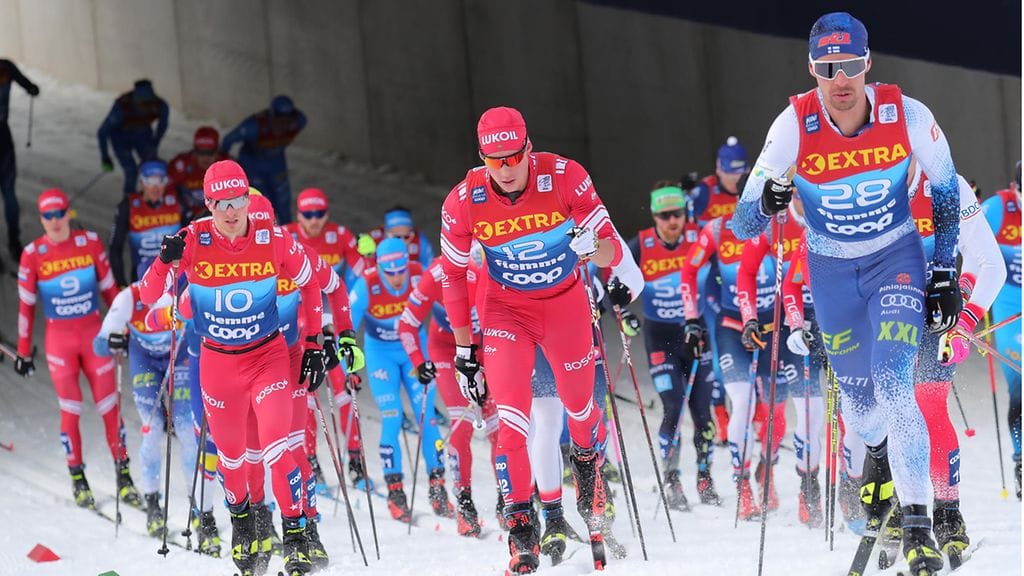 Suomi ei lähetä joukkueita pohjoismaisten lajien maailmancupeihin Venäjälle. Kuvituskuva.