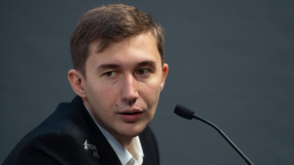 Shakin suurmestari Sergei Karjakinin kommentit Ukrainan tilanteesta aiheuttivat raivoa.