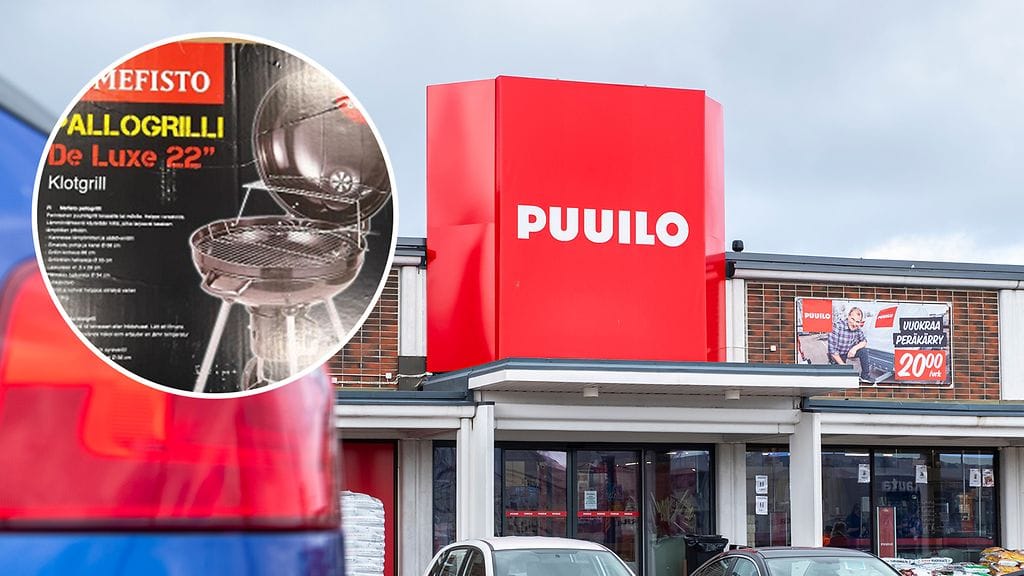Mefisto-merkin pallogrilliä on myyty Puuilon myymälöissä.
