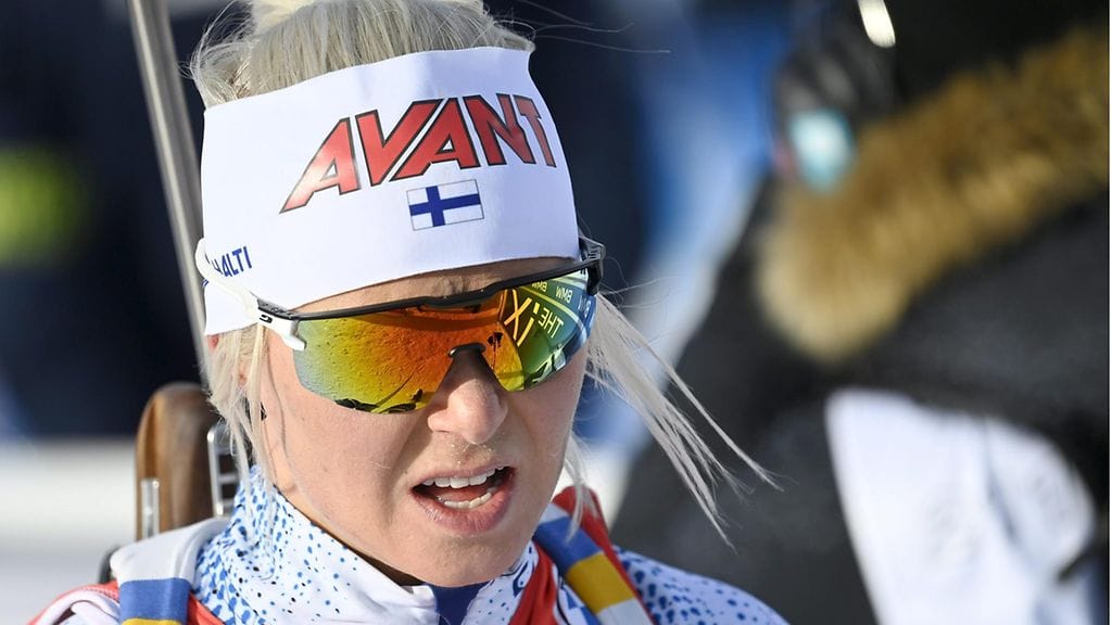 Mari Eder sijoittui Kontiolahden pikakilpailussa yhdeksänneksi.