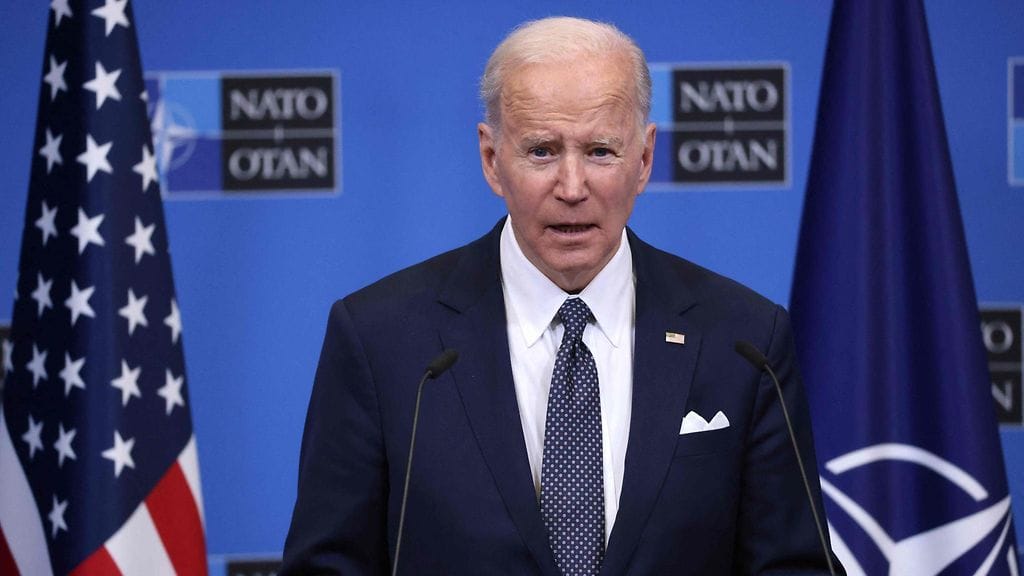 Yhdysvaltain presidentti Joe Biden toivottaa Suomen tervetulleeksi Natoon.