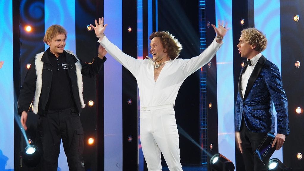 Folke Rundqvist palasi Putous-studioon.