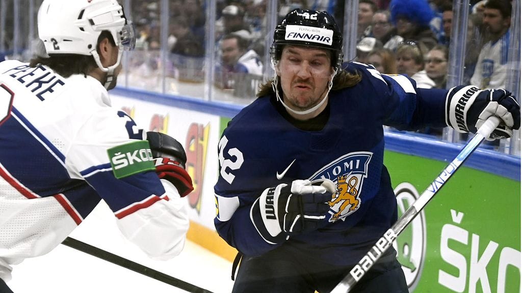 Leijonat-puolustaja Sami Vatanen laittoi itseään likoon Yhdysvaltoja vastaan.