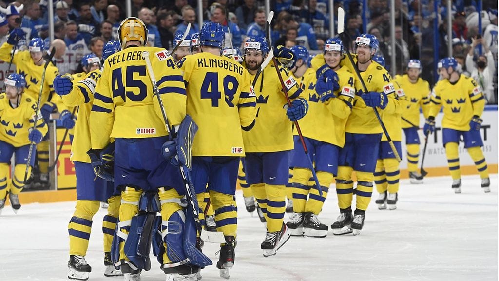 Ruotsi juhli keskiviikkona voittoa Suomesta voittomaalikilpailun jälkeen.