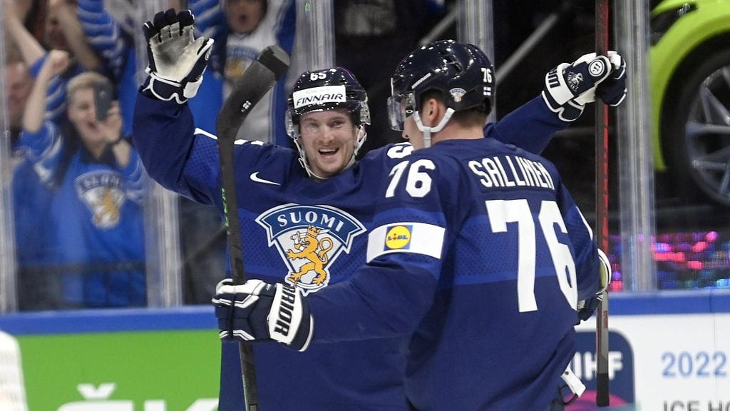 Sakari Manninen iski 2-0-maalin Tshekkiä vastaan.