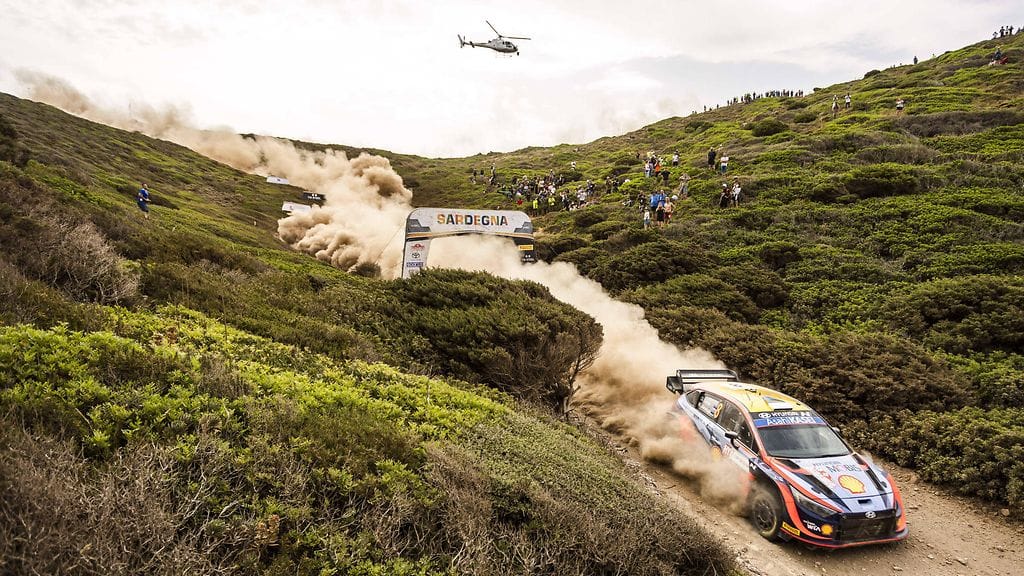 Ott Tänak ajoi voittajaksi Sardinian MM-rallissa.