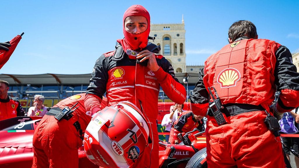 Charles Leclercille Azerbaidzhanin GP oli jälleen yksi pettymys lisää.