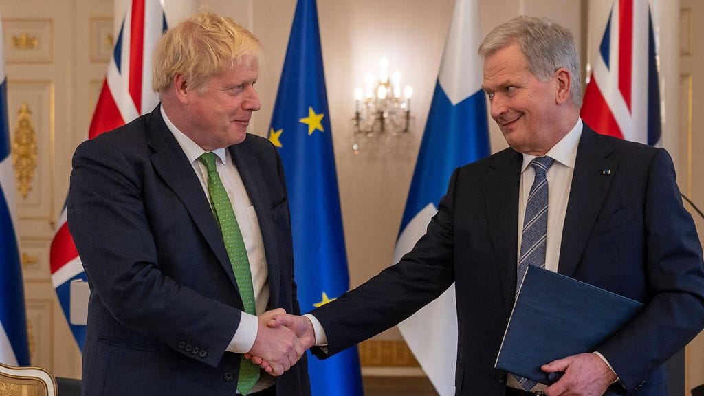 Boris Johnson ja Sauli Niinistö
