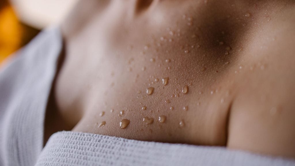 jälkihiki, hiki, nainen