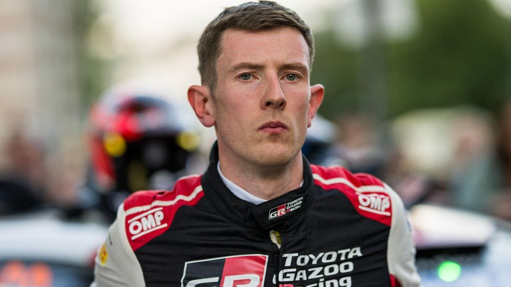 Elfyn Evans jäi Suomen MM-rallissa neljänneksi.