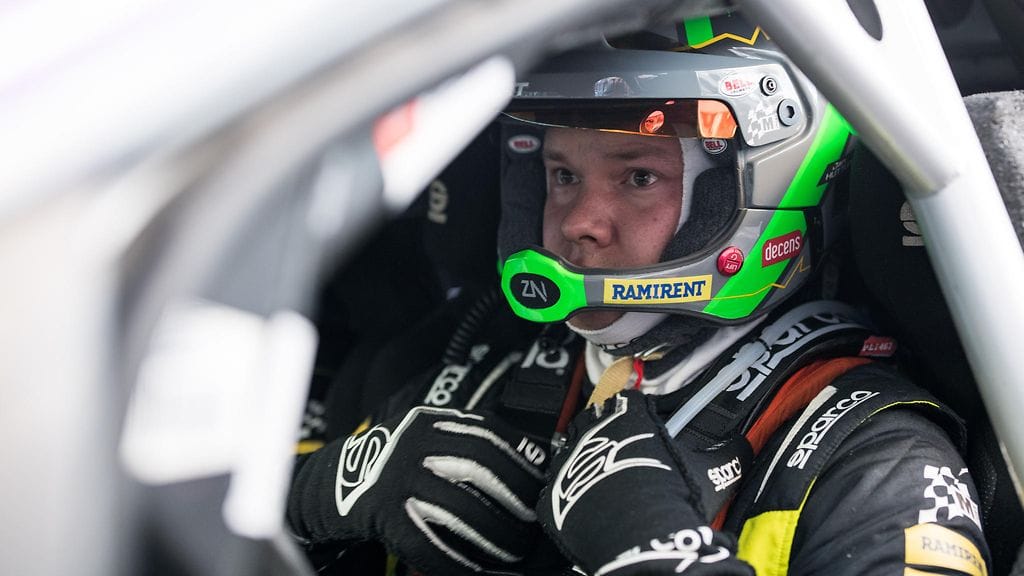 Jari Huttunen Suomen MM-rallissa 2022.