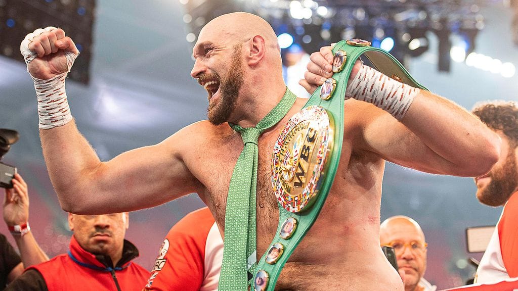 Tyson Fury on valmis ottelemaan Oleksandr Usykia vastaan.