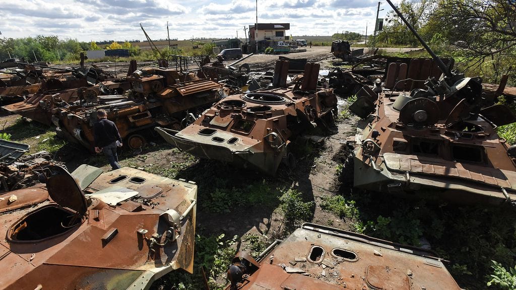 Venäläisiä tankkeja AOP