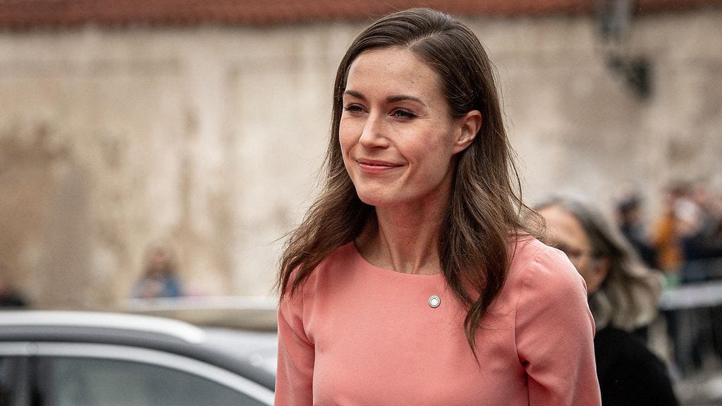 Sanna Marin 6.10. Tshekissä.