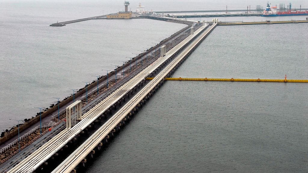 Kuva Druzhba-öljyputkistosta.