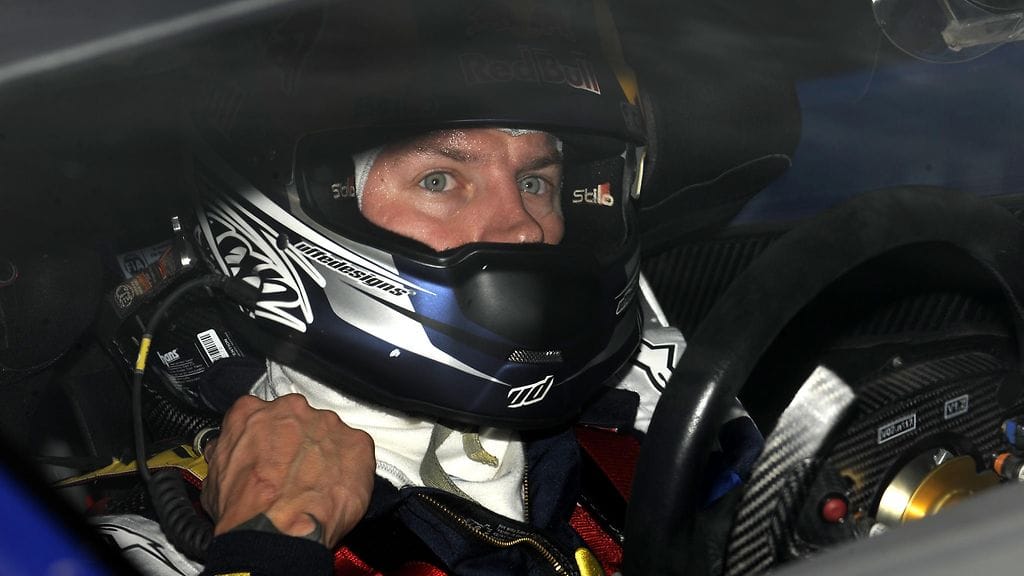 Kimi Räikkönen ralliauton ratissa kaudella 2010.