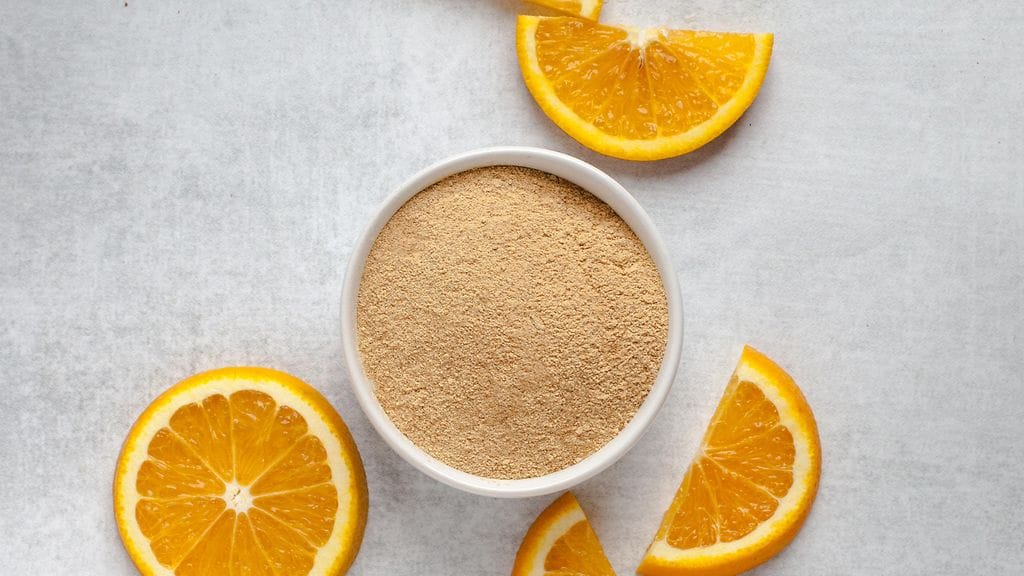 jauhettu pomeranssinkuori