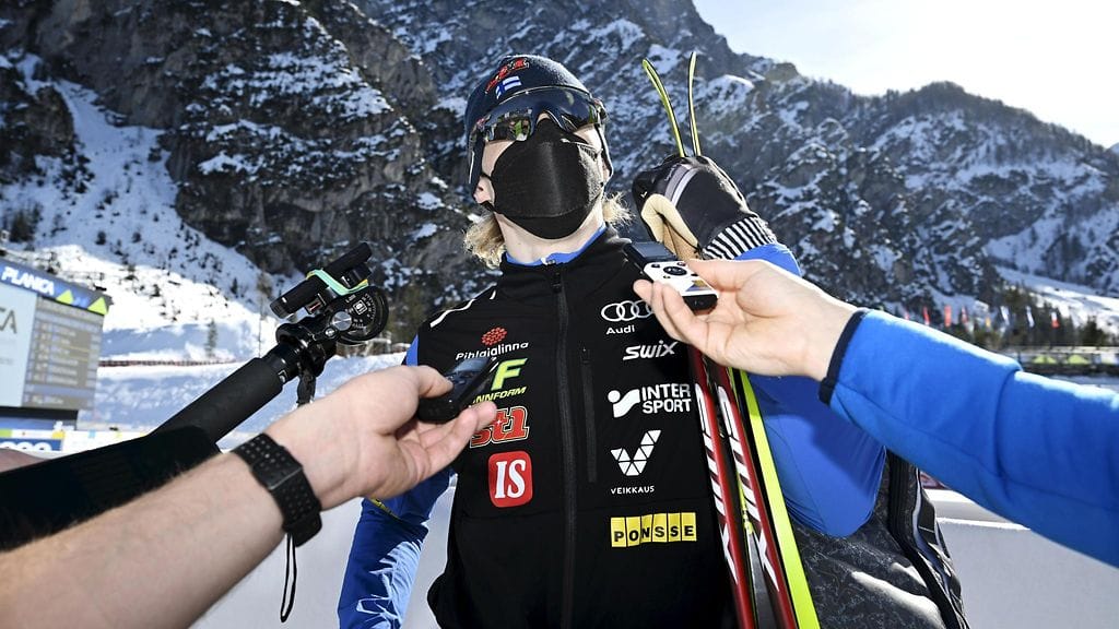 Iivo Niskanen asteli yllättäen median eteen keskiviikkona Planicassa.