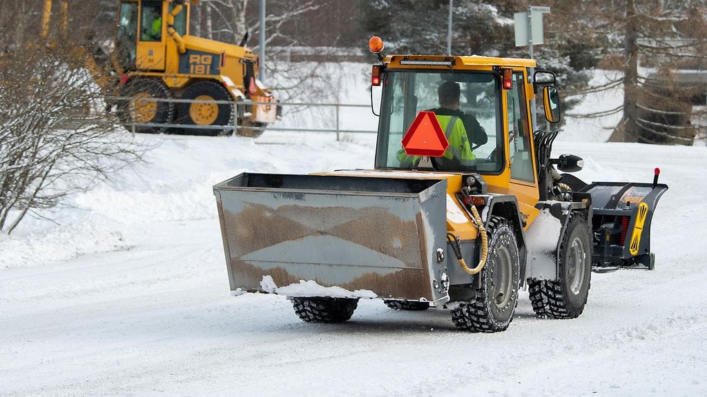 Kuvituskuva traktorista.