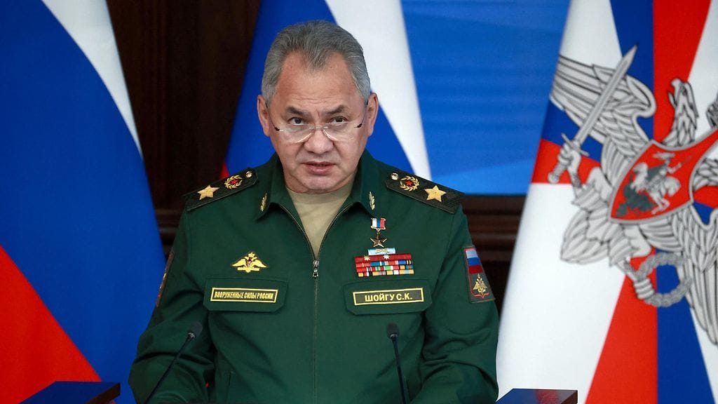 Venäjän puolustusministeri Sergei Shoigu.