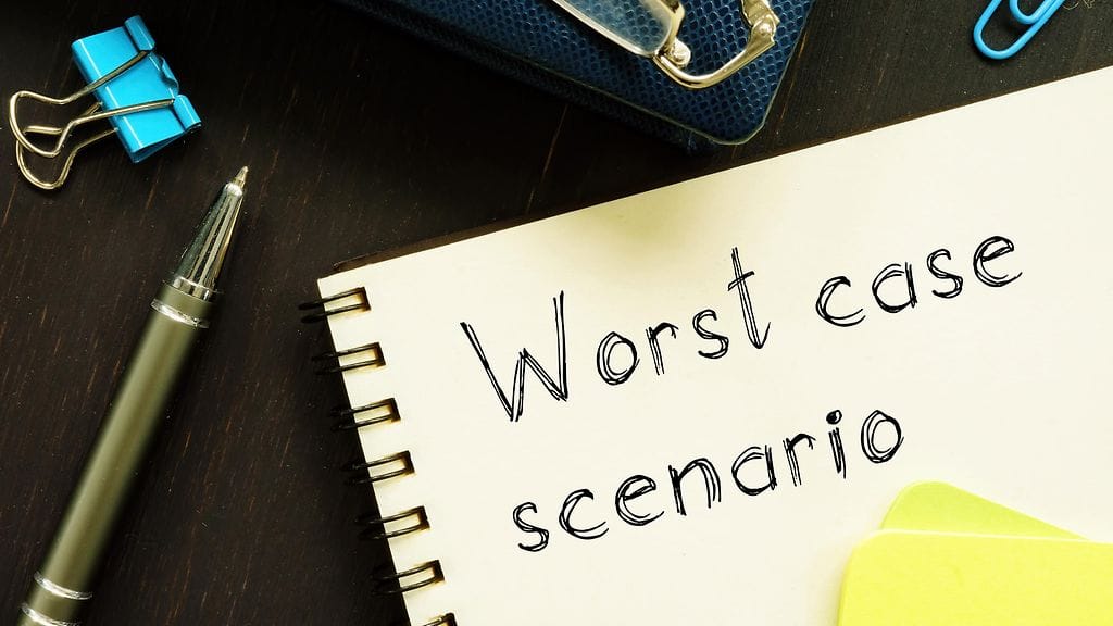 pahin mahdollinen tilanne