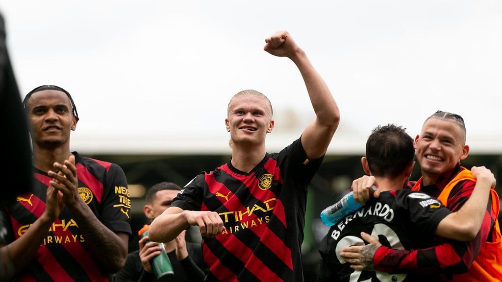 Haaland osui jälleen.