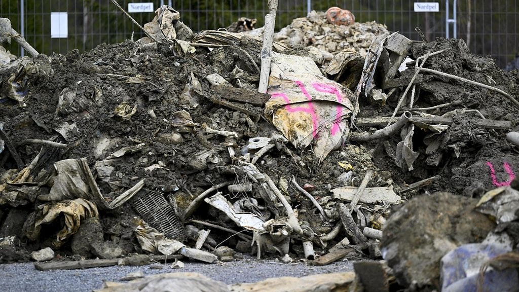 LK 5.5.2023 Kultakaivoksesta nostettua jätettä Oriveden kaivoksella Orivedellä 5. toukokuuta 2023. Sisä-Suomen poliisilaitos tutkii kaivostoimintaan liittyvää epäiltyä törkeää ympäristön turmelemista Oriveden kaivoksella.