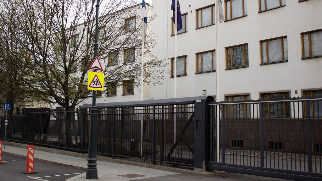 Suomen suurlähetystö Moskovassa.
