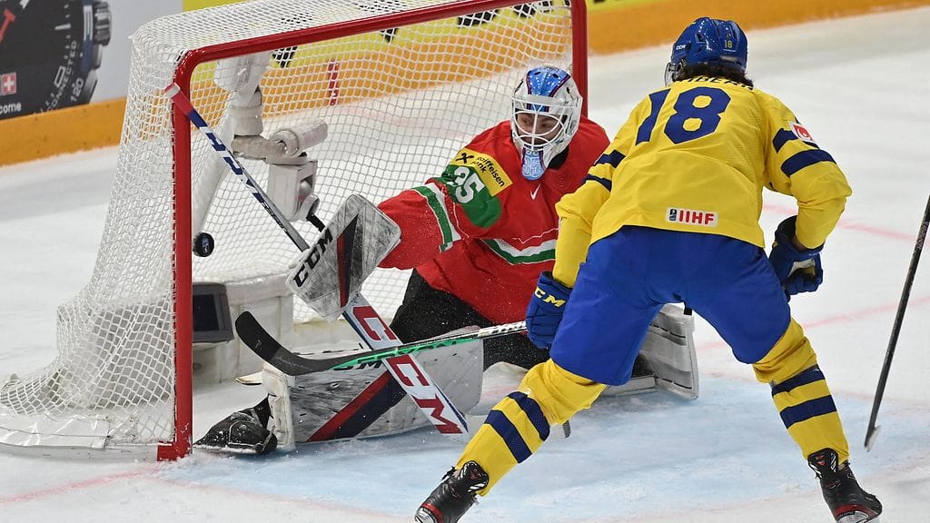 Dennis Everberg iski maalin Unkaria vastaan.