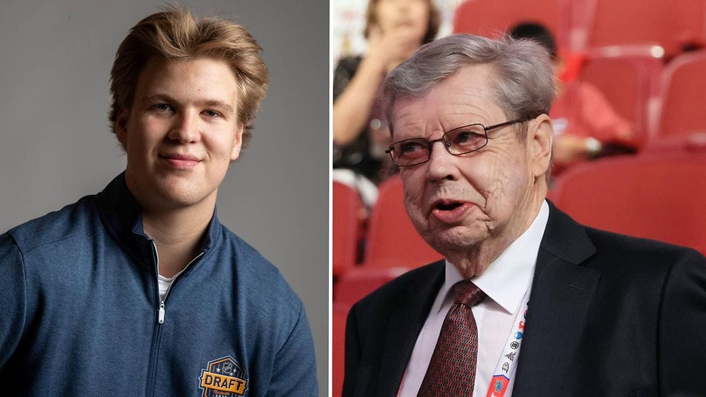 Kasper Halttusesta (vas.) povataan korkeinta ja mahdollisesti ainoaa kahden ensimmäisen kierroksen suomalaisvarausta kesän NHL-draftiin. Göran Stubbin mielestä tilanteesta ei kannata olla huolissaan.