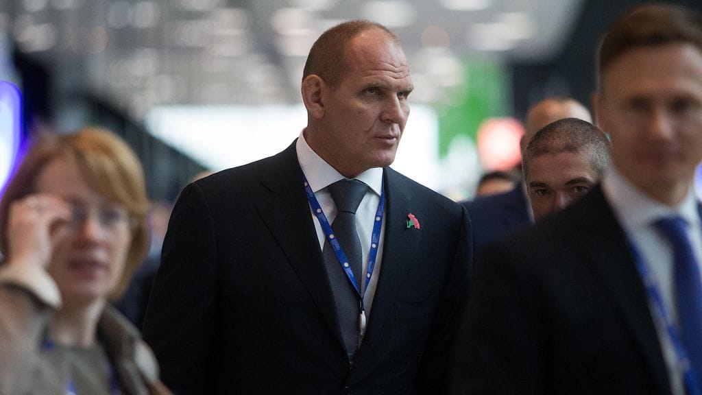 Aleksandr Karelin on ollut läsnä Pietarin kansainvälisessä talousfoorumissa.