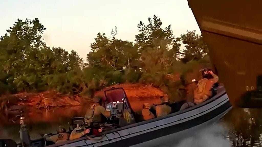 Ukrainan erikoisjoukot suorittivat rohkean tehtävän Dnepr-joella